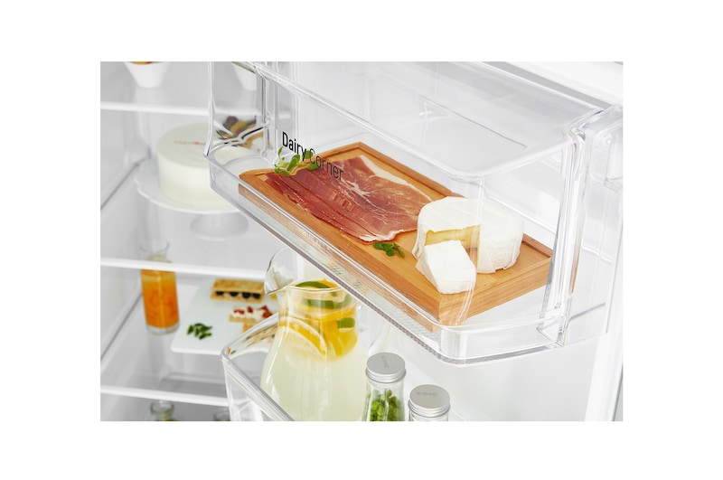 LG Inverter Linear Compressor™ GSB760PZXV American style Fridge Freezer, 642L, Shiny Steel- F, GSB760PZXV