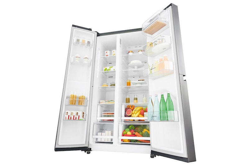 LG F Energy Rated Large Capacity Refrigerator with Total No Frost and  Smart Diagnosis, GSB760PZXZ