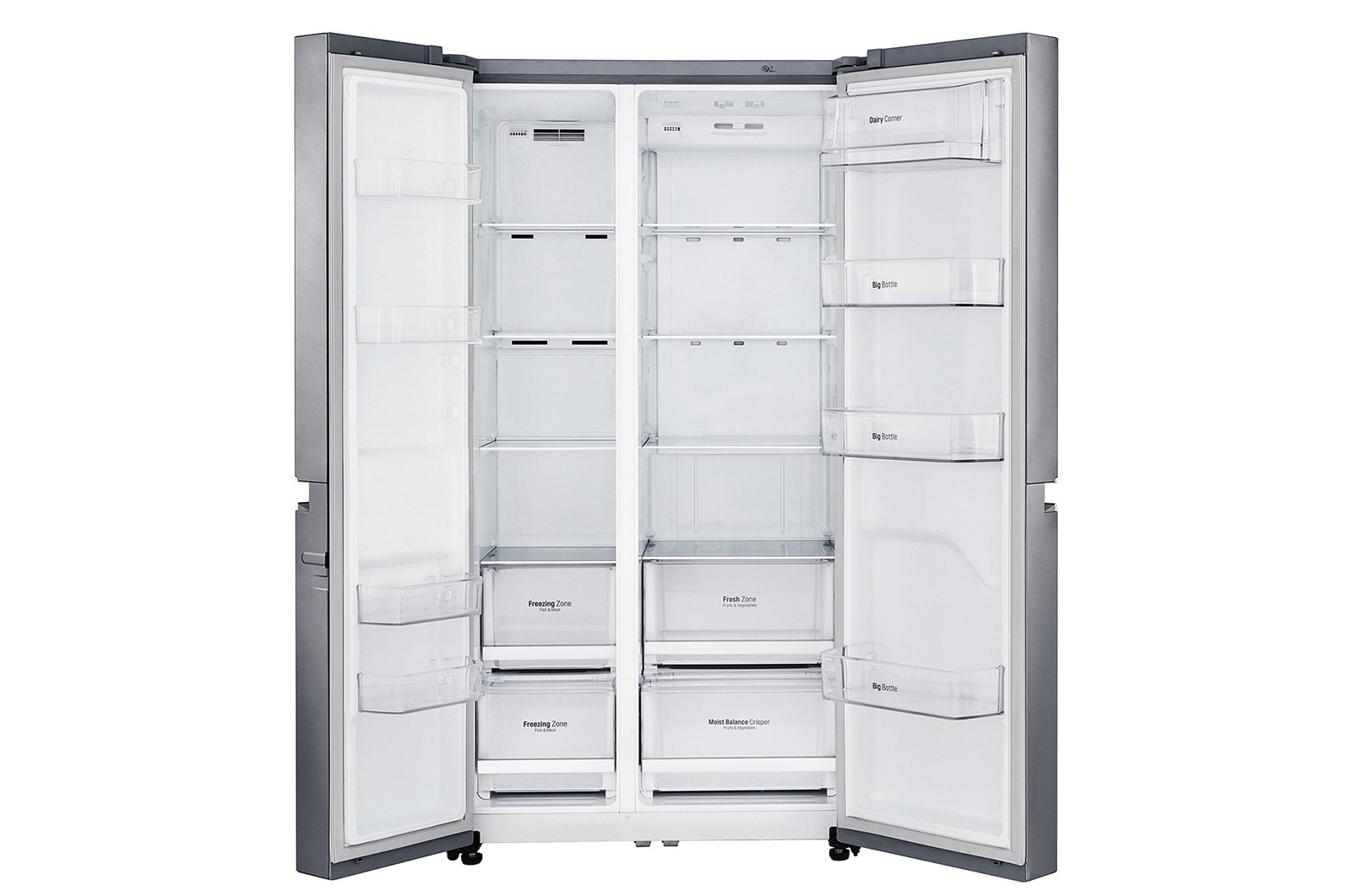 LG F Energy Rated Large Capacity Refrigerator with Total No Frost and  Smart Diagnosis, GSB760PZXZ