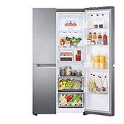 LG 655L American Style Fridge Freezer Dark Graphite Total No Frost, GSBV70DSTF
