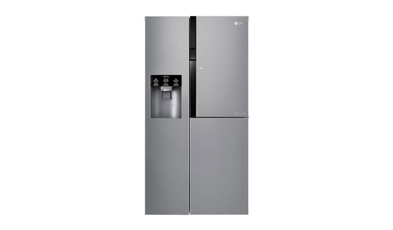 LG Door-in-Door™ GSJ560PZXV American style Fridge Freezer , 606L,  Shiny Steel -F, GSJ560PZXV