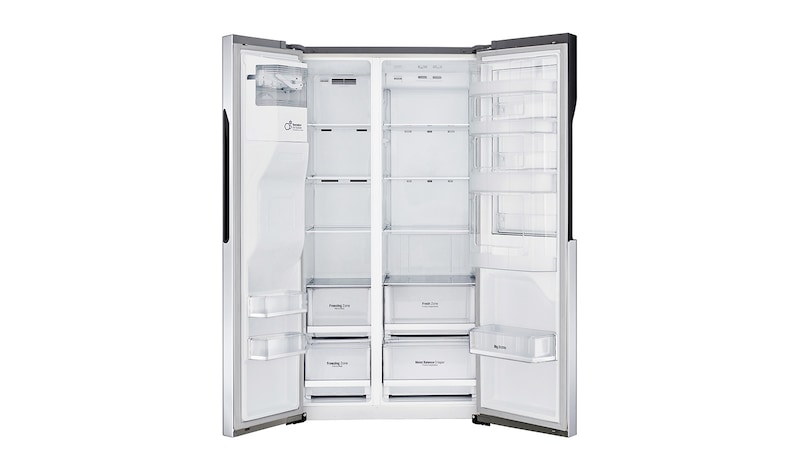 LG Door-in-Door™ GSJ560PZXV American style Fridge Freezer , 606L,  Shiny Steel -F, GSJ560PZXV