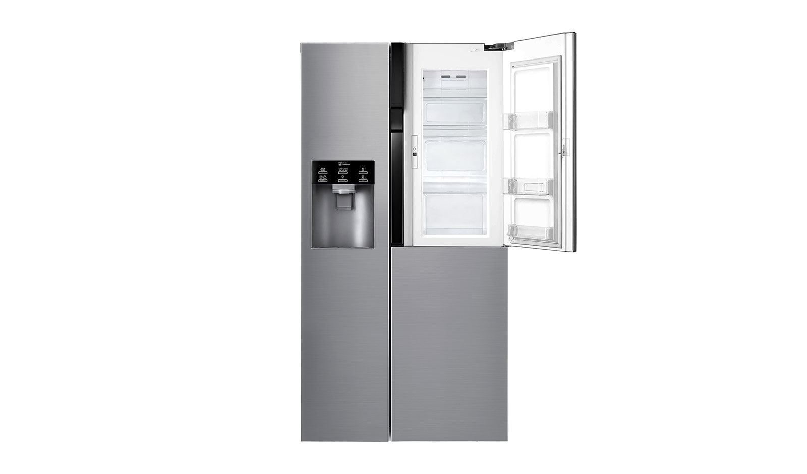 LG Door-in-Door™ GSJ560PZXV American style Fridge Freezer , 606L,  Shiny Steel -F, GSJ560PZXV