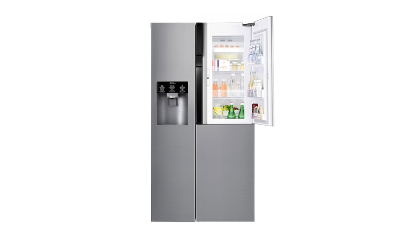 LG Door-in-Door™ GSJ560PZXV American style Fridge Freezer , 606L,  Shiny Steel -F, GSJ560PZXV