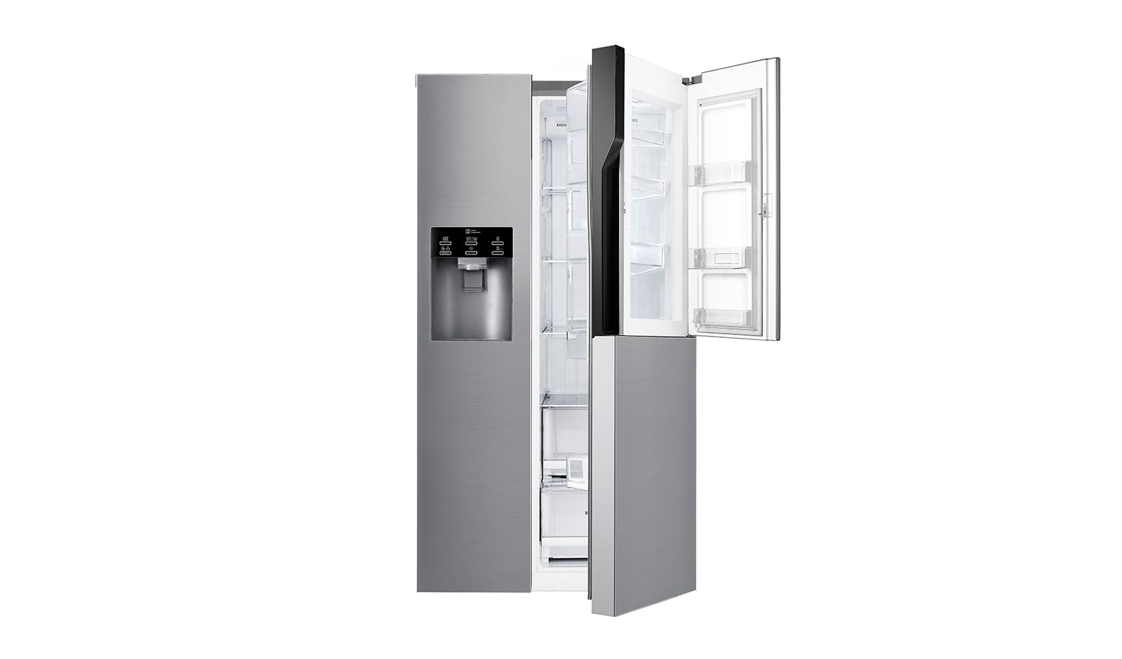 LG Door-in-Door™ GSJ560PZXV American style Fridge Freezer , 606L,  Shiny Steel -F, GSJ560PZXV