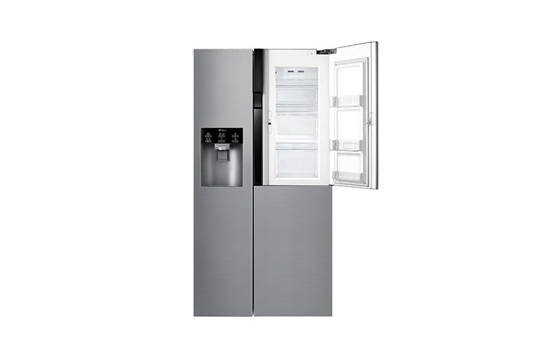 LG Door-in-Door™ GSJ560PZXV American style Fridge Freezer , 606L,  Shiny Steel -F, GSJ560PZXV