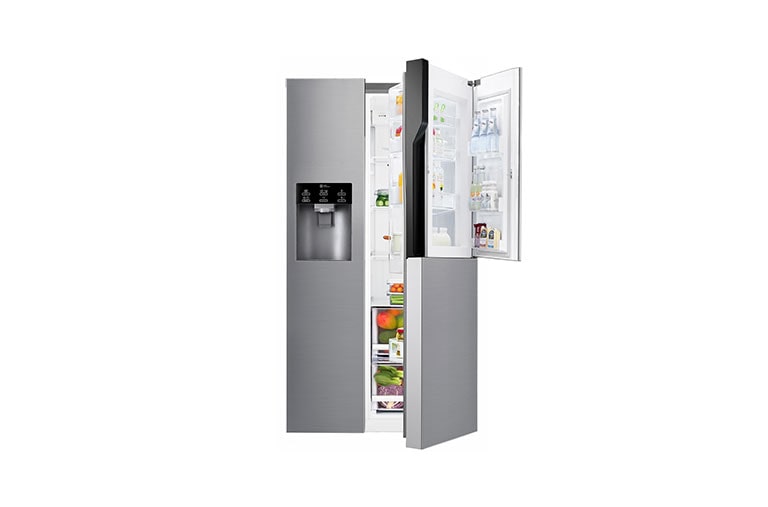 LG Door-in-Door™ GSJ560PZXV American style Fridge Freezer , 606L,  Shiny Steel -F, GSJ560PZXV