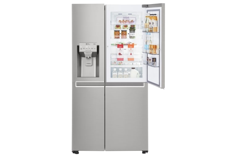 LG A+ Energy Rated Smart Refrigerator with Door-in-Door™ and Non Plumbed Water, GSJ961NSBV