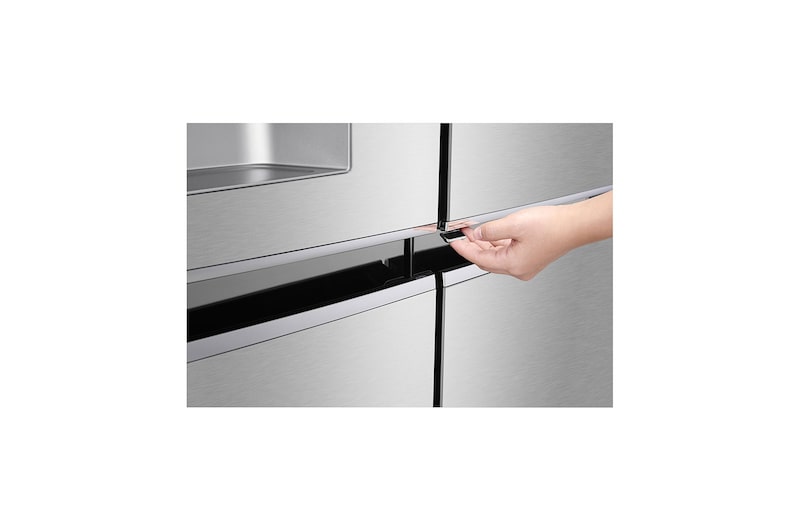 LG Door-in-Door™ GSJ961NSVV American style Fridge Freezer, 625L, Premium Steel -F, GSJ961NSVV