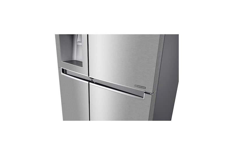 LG Door-in-Door™ GSJ961NSVV American style Fridge Freezer, 625L, Premium Steel -F, GSJ961NSVV