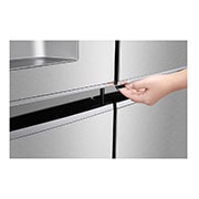 LG Door-in-Door™ GSJ961NSVV American style Fridge Freezer, 625L, Premium Steel -F, GSJ961NSVV