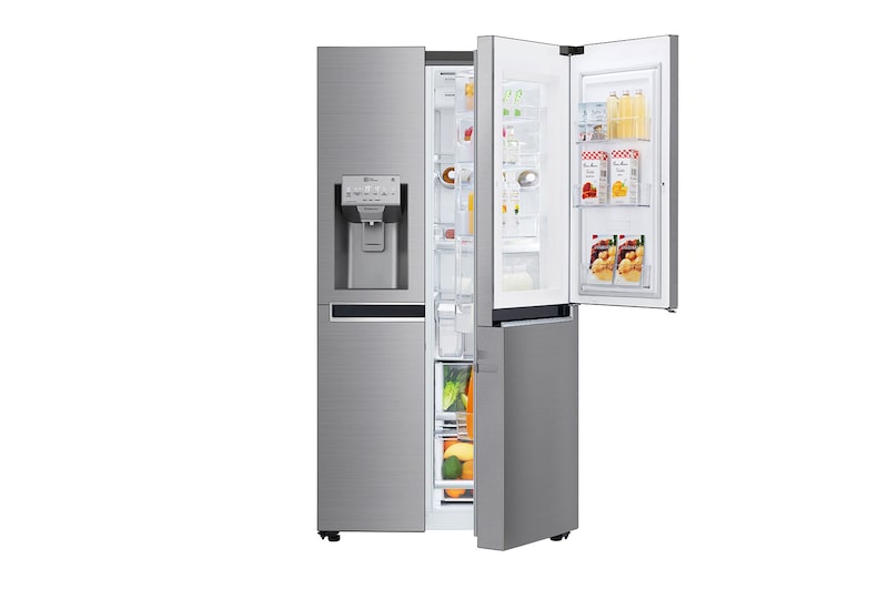 LG Door-in-Door™ GSJ961PZVV American style Fridge Freezer , 625L, Shinny Steel -F, GSJ961PZVV