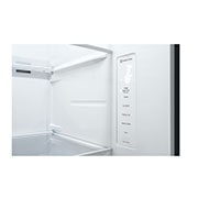 LG 635L American Style Fridge Freezer Dark Graphite Total No Frost, GSJV50DSXF