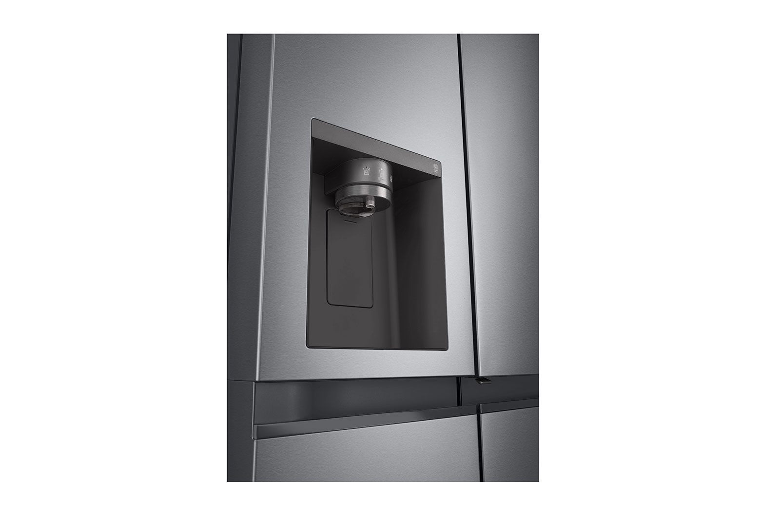 LG 635L American Style Fridge Freezer Dark Graphite Total No Frost, GSJV50DSXF