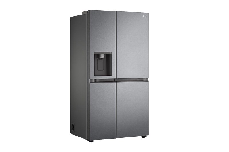 LG 635L American Style Fridge Freezer Total No Frost, Dark Graphite, GSJV50DSXF