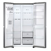LG 635L American Style Fridge Freezer Dark Graphite Total No Frost, GSJV51DSXF