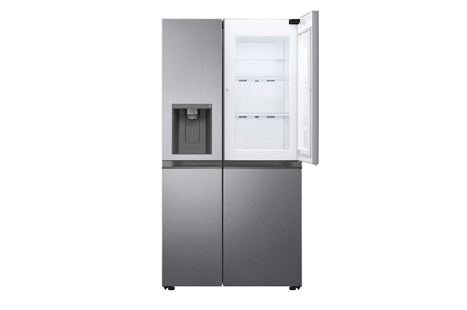 LG 635L American Style Fridge Freezer Dark Graphite Total No Frost, GSJV51DSXF