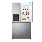 LG 635L American Style Fridge Freezer Shiny Steel Water & Ice Dispenser, GSJV70PZTF