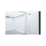 LG Water & Ice Dispenser | ThinQ (WiFi) | American Fridge Freezer | 635L | GSJV70PZTF | Shiny Steel, GSJV70PZTF