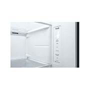 LG 635L American Style Fridge Freezer Shiny Steel Water & Ice Dispenser, GSJV70PZTF