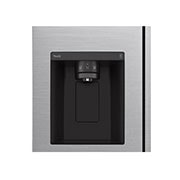 LG 635L American Style Fridge Freezer Shiny Steel Water & Ice Dispenser, GSJV70PZTF