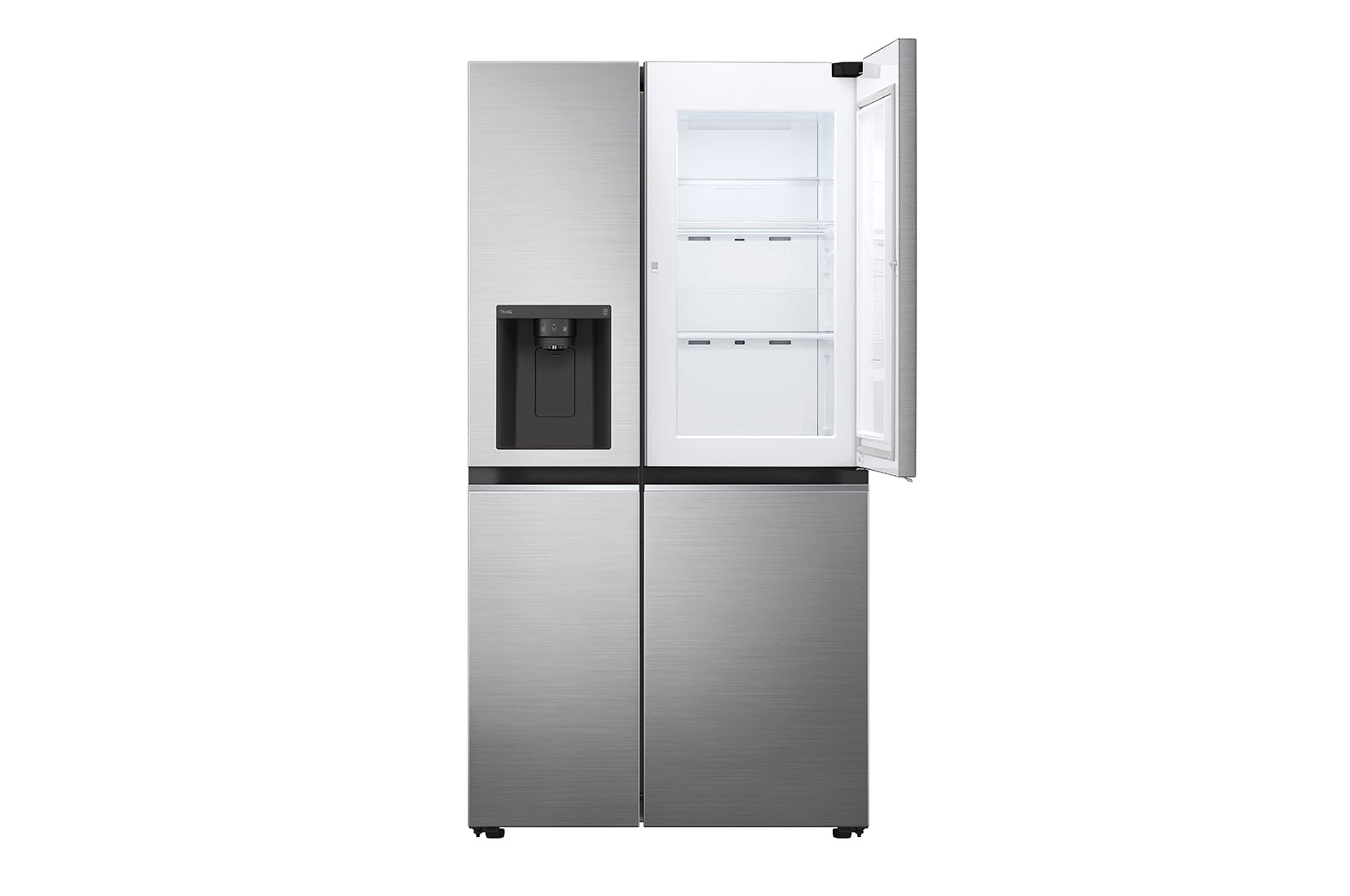 LG 635L American Style Fridge Freezer Shiny Steel Water & Ice Dispenser, GSJV70PZTF