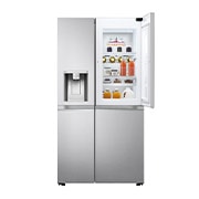 Front view of 635L American Style Fridge Freezer Stainless Steel - GSJV90BSAE