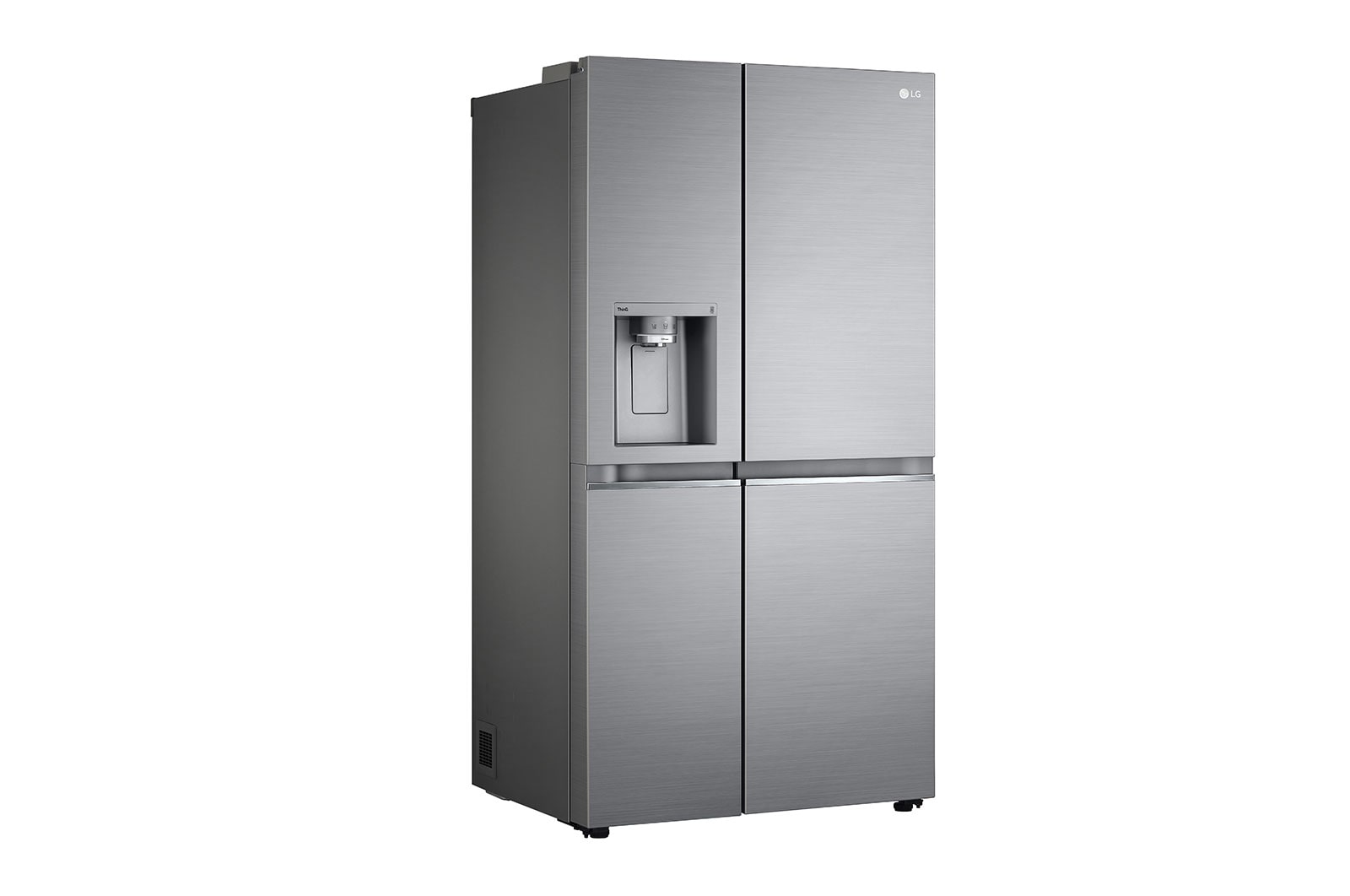 LG 635L American Style Fridge Freezer Shiny Steel Water & Ice Dispenser, GSJV90PZAE