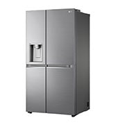 LG Water & Ice Dispenser | ThinQ (WiFi) | American Fridge Freezer | 635L | GSJV90PZAE | Shiny Steel, GSJV90PZAE