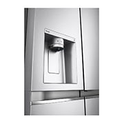 LG Water & Ice Dispenser | ThinQ (WiFi) | American Fridge Freezer | 635L | GSJV91BSAE | Stainless Steel, GSJV91BSAE