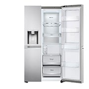 LG Water & Ice Dispenser | ThinQ (WiFi) | American Fridge Freezer | 635L | GSJV91BSAE | Stainless Steel, GSJV91BSAE