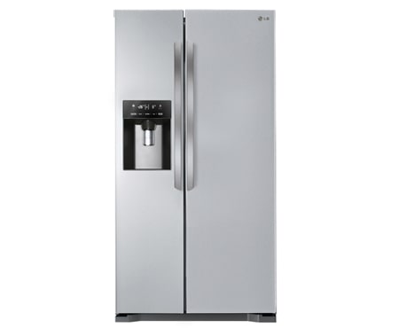 LG GSB325PVQV LG Fridge Freezer NO ICE / WATER PLATINUM SILV…