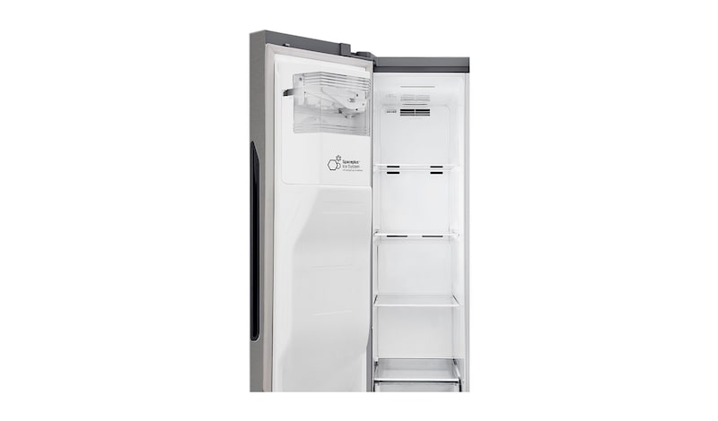 LG F rated  Refrigerator with Non-Plumbed Water and Ice Dispenser and Inverter Linear Compressor, GSL361ICEZ