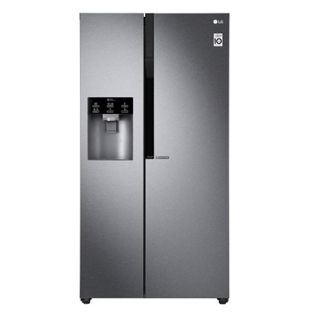 Graphite american hotsell fridge freezer