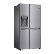 LG Smart Inverter Compressor GSL480PZXV American style Fridge Freezer, 625L,  Shiny Steel - F, GSL480PZXV