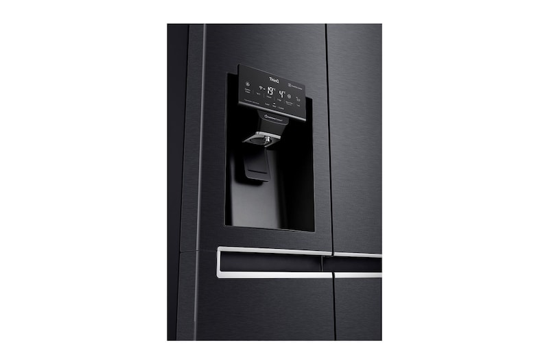 LG DoorCooling+™ GSL760MCKV American style Fridge Freezer - Matte Black - F, GSL760MCKV