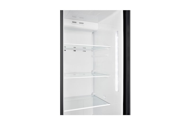 LG Inverter Linear Compressor™ GSL760MCXV American style Fridge Freezer, 601L, Matte Black - F, GSL760MCXV