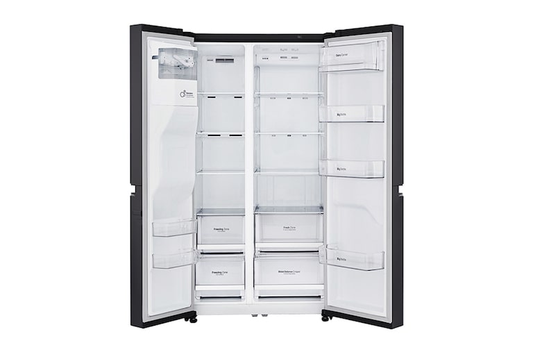 LG Smart Refrigerator with Plumbed Water and Ice Dispenser, GSL760WBXV