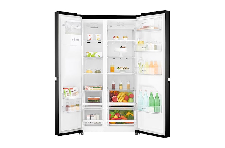 LG Smart Refrigerator with Plumbed Water and Ice Dispenser, GSL760WBXV