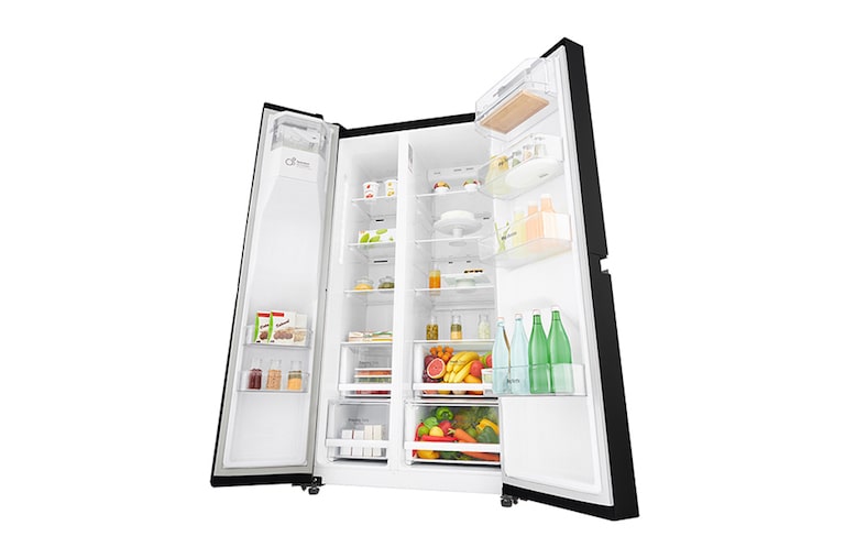 LG Smart Refrigerator with Plumbed Water and Ice Dispenser, GSL760WBXV