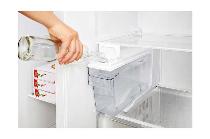 LG Inverter Linear Compressor™ GSL761MCXV American style Fridge Freezer, 601L,  Matte Black- F, GSL761MCXV