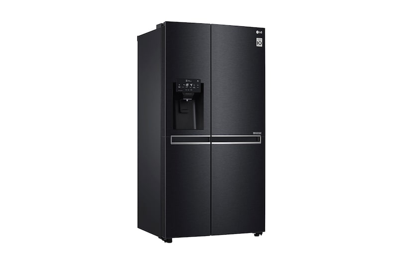 LG Inverter Linear Compressor™ GSL761MCXV American style Fridge Freezer, 601L,  Matte Black- F, GSL761MCXV