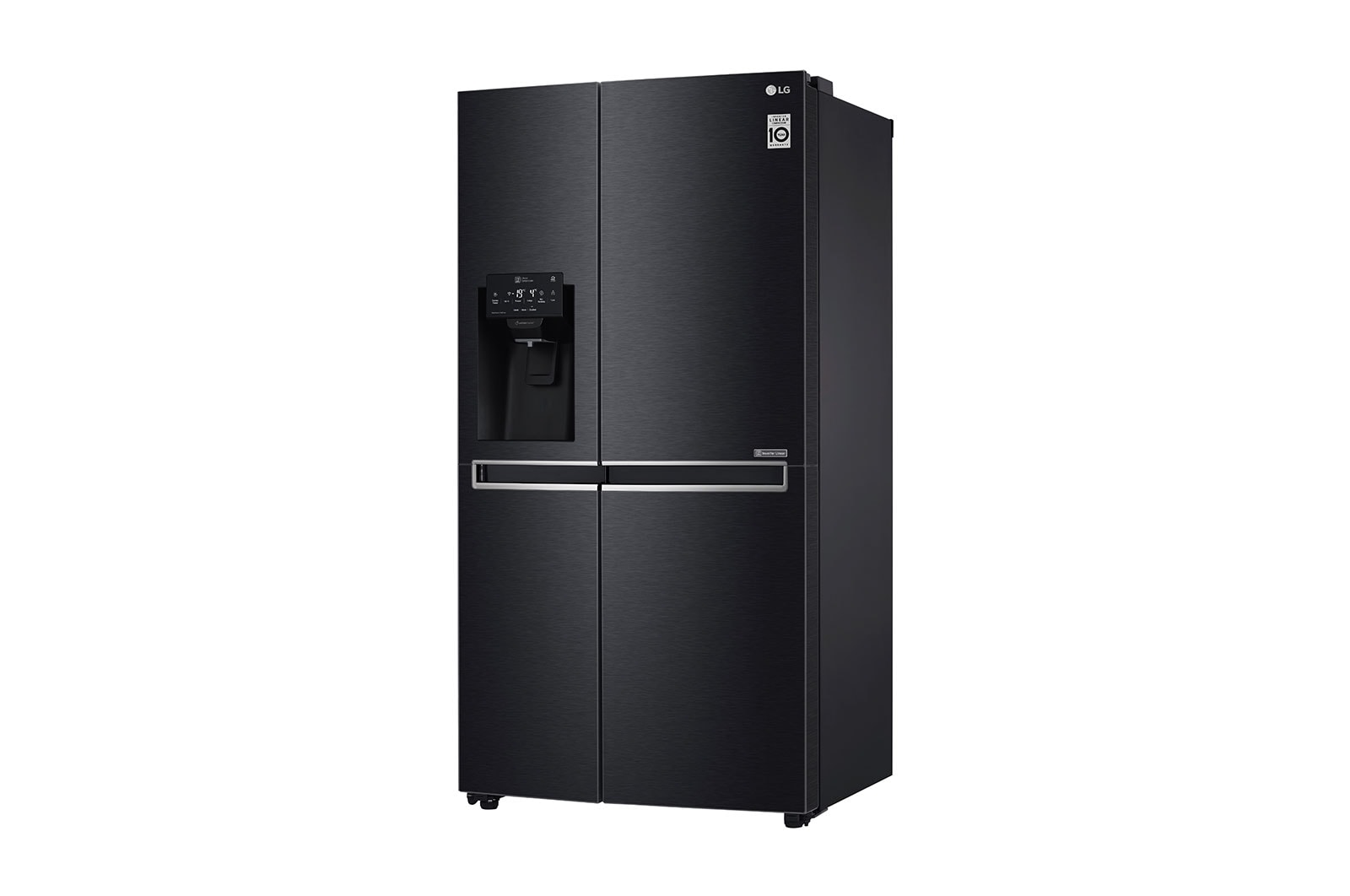 LG Inverter Linear Compressor™ GSL761MCXV American style Fridge Freezer, 601L,  Matte Black- F, GSL761MCXV
