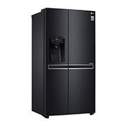 LG Inverter Linear Compressor™ GSL761MCXV American style Fridge Freezer, 601L,  Matte Black- F, GSL761MCXV