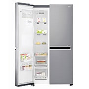 LG Large Capacity Refrigerator with Non Plumbed Water & Ice Dispense, GSL761PZUV