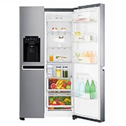 LG Large Capacity Refrigerator with Non Plumbed Water & Ice Dispense, GSL761PZUV