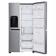 LG Large Capacity Refrigerator with Non Plumbed Water & Ice Dispense, GSL761PZUV