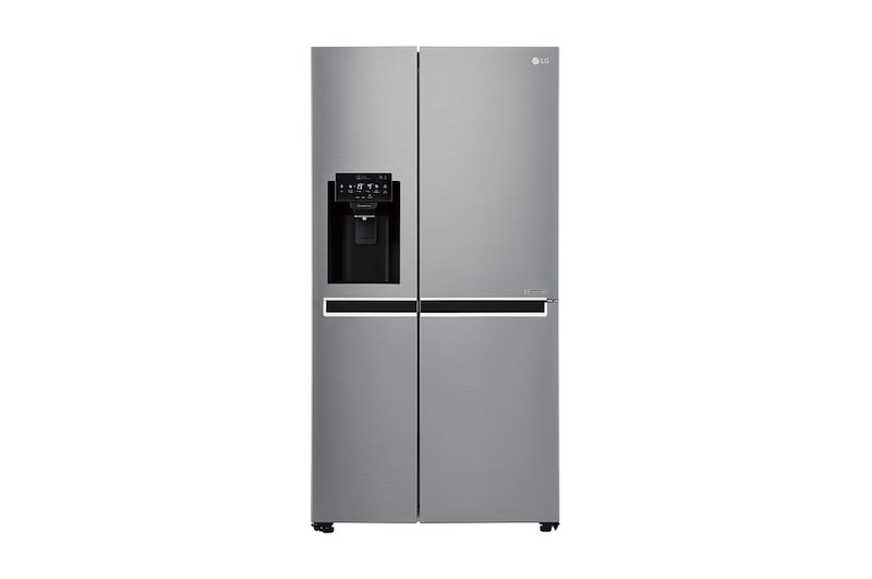 Front view of Large Capacity Refrigerator with Non Plumbed Water & Ice Dispense GSL761PZUV