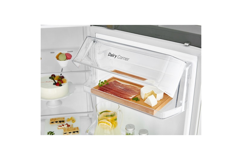 LG Large Capacity Refrigerator with Non Plumbed Water & Ice Dispense, GSL761PZUV