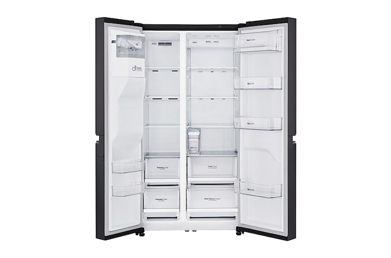LG Smart Refrigerator with Large Capacity and Non Plumbed Water, GSL761WBXV